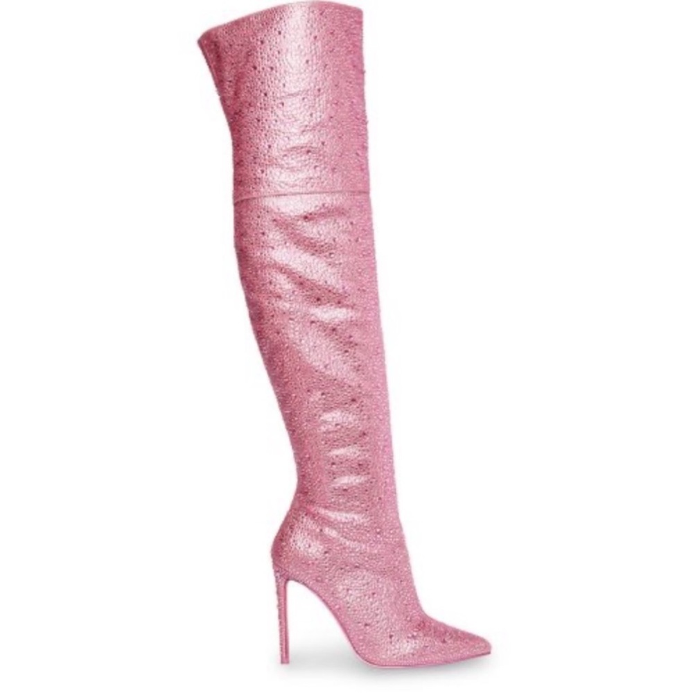 NWT Steve Madden Vivianne Knee High Pink Boots